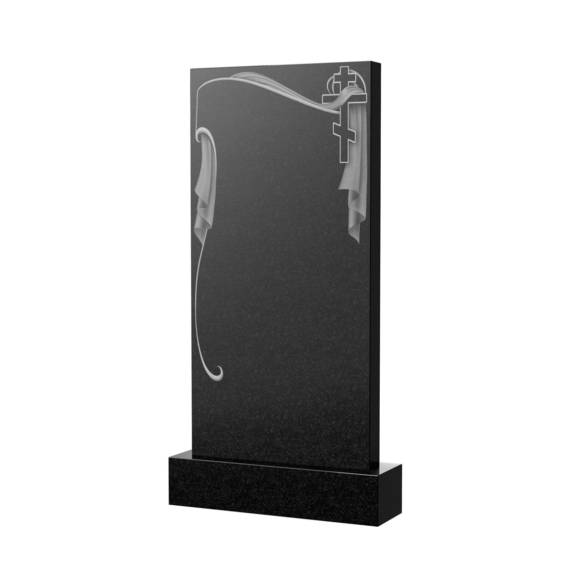 Художественное оформление памятника в&nbsp;Барнауле | Художественное оформление на гранитную стелу, рисунок ВХО-051