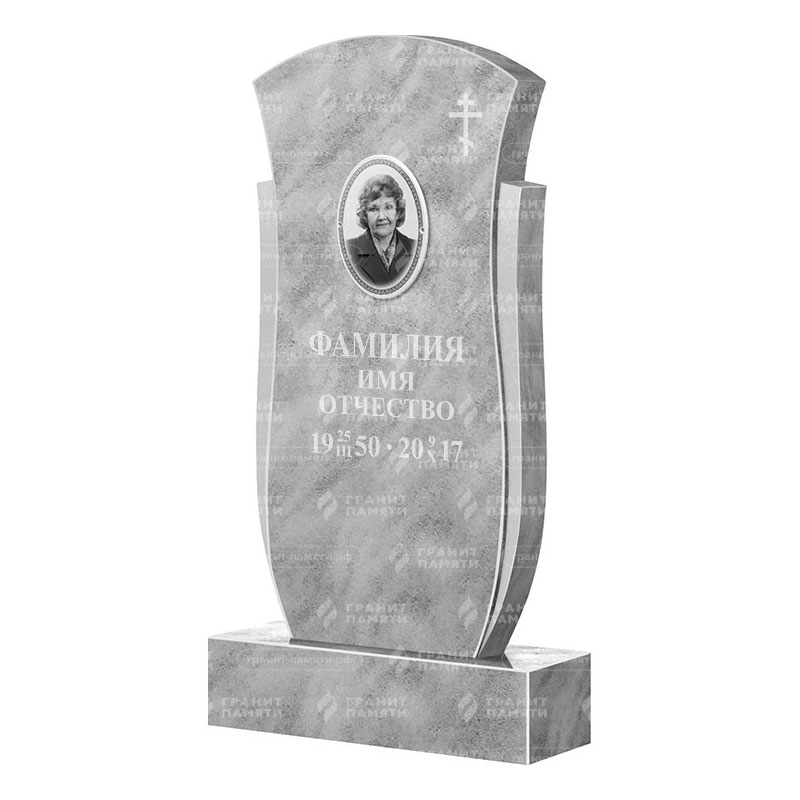 Памятники из мрамора в&nbsp;Барнауле | Мраморный памятник ФМ-061