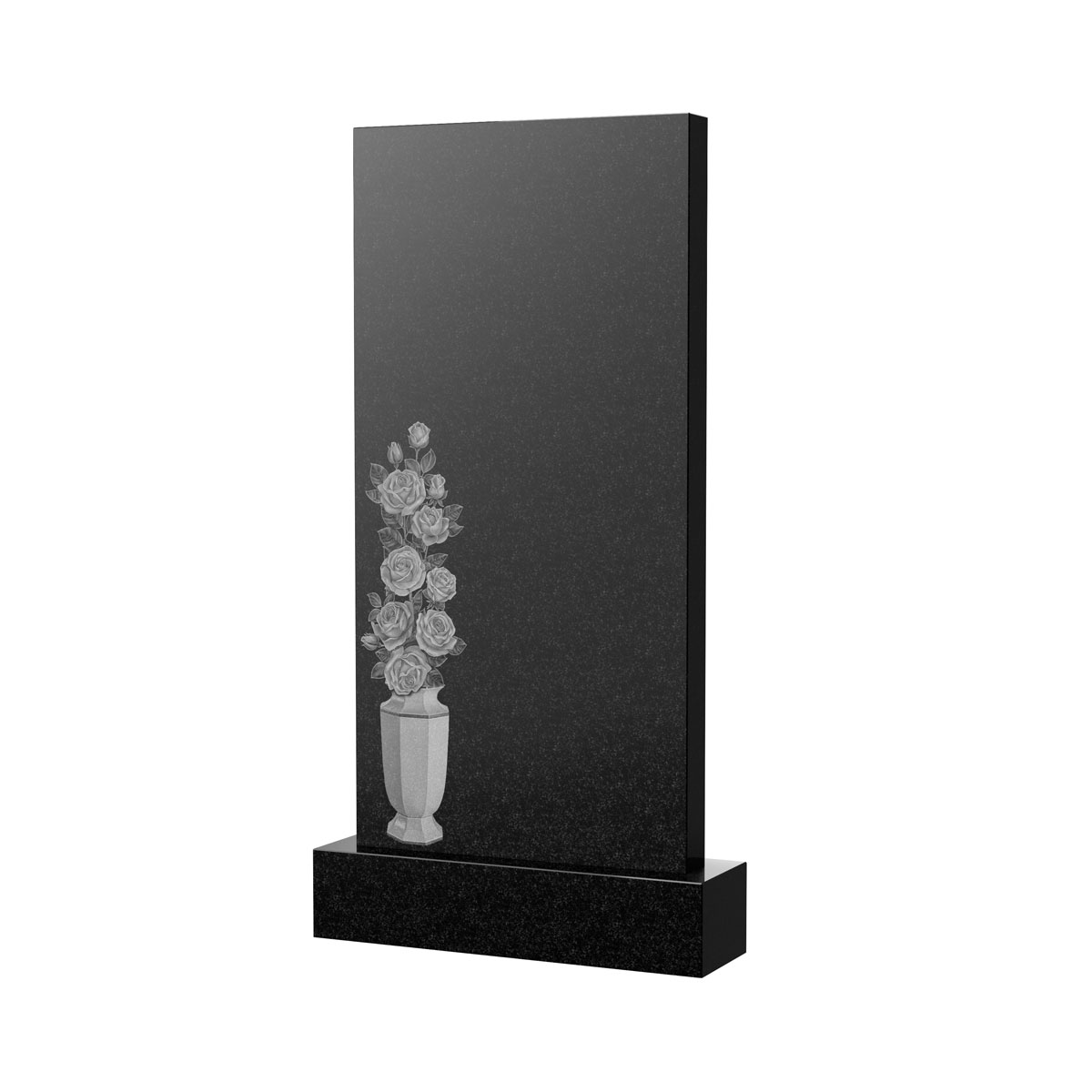 Художественное оформление памятника в&nbsp;Барнауле | Художественное оформление на гранитную стелу, рисунок ВХО-058