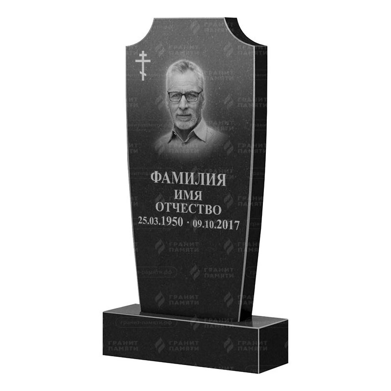Памятники из гранита вертикальные в&nbsp;Барнауле | Гранитный памятник ФГ-010