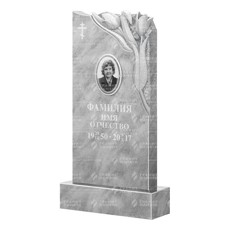 Памятники из мрамора в&nbsp;Барнауле | Мраморный памятник ФМ-113