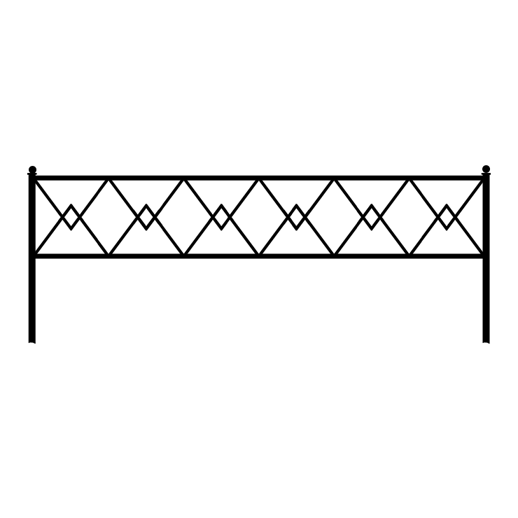 Кованые изделия в&nbsp;Барнауле | Кованая оградка ОГ.002