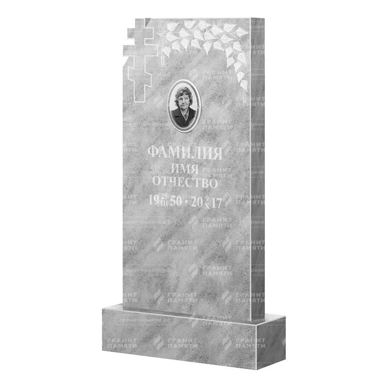Памятники из мрамора в&nbsp;Барнауле | Мраморный памятник ФМ-202