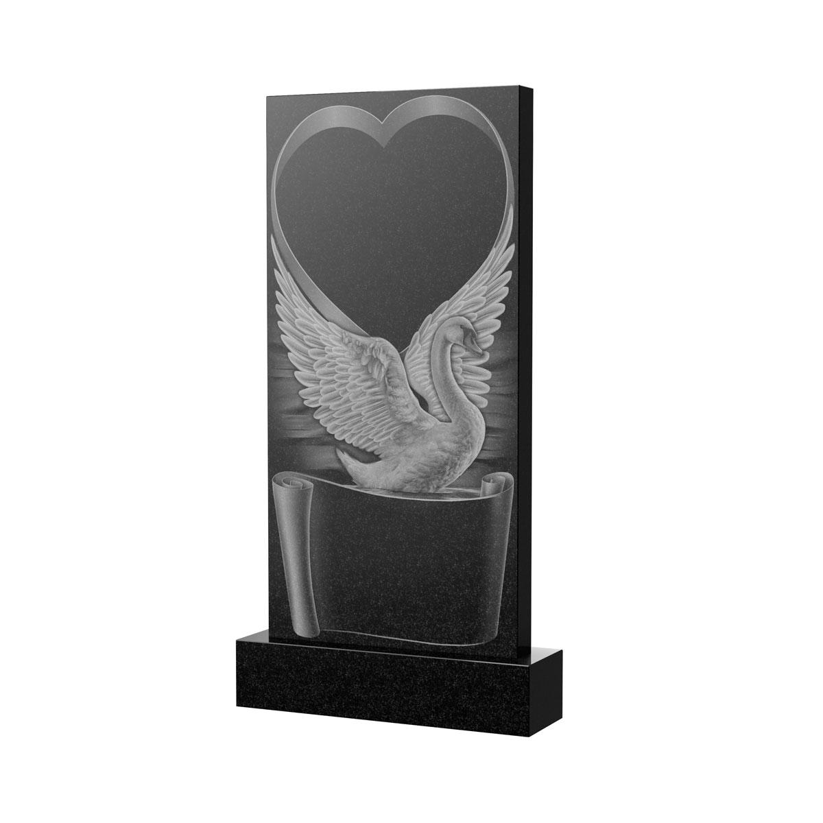 Художественное оформление памятника в Барнауле | Художественное оформление на гранитную стелу, рисунок ВХО-034