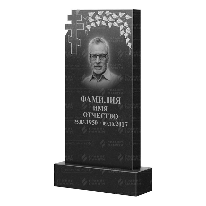 Памятники из гранита с деревом в&nbsp;Барнауле | Гранитный памятник ФГ-202