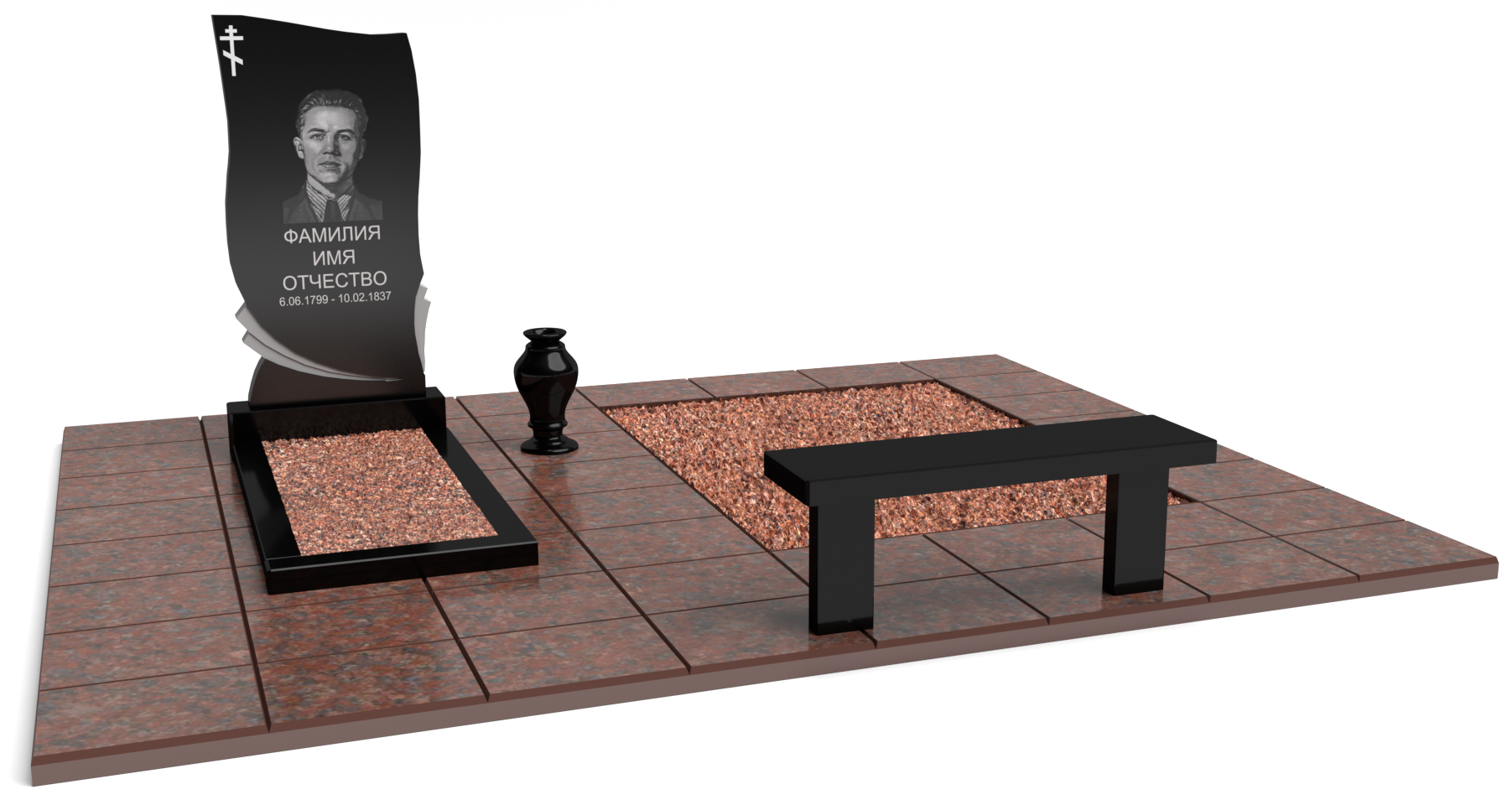 Двойные мемориальные комплексы в&nbsp;Барнауле | Мемориальный комплекс №3