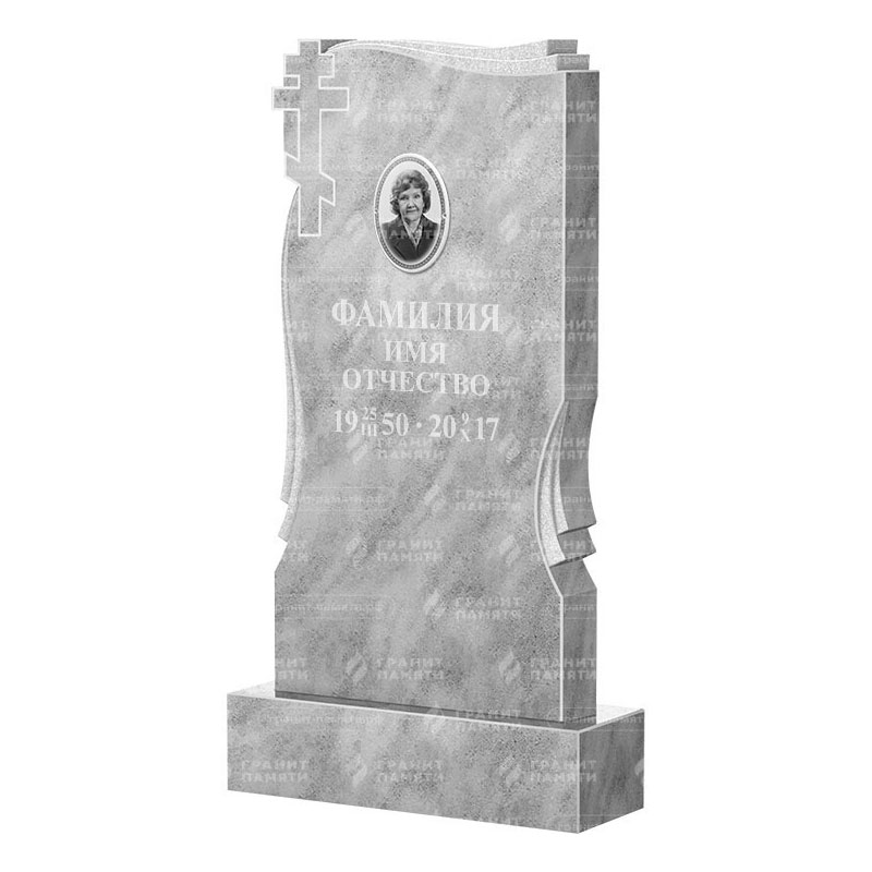 Памятники из мрамора в&nbsp;Барнауле | Мраморный памятник ФМ-185