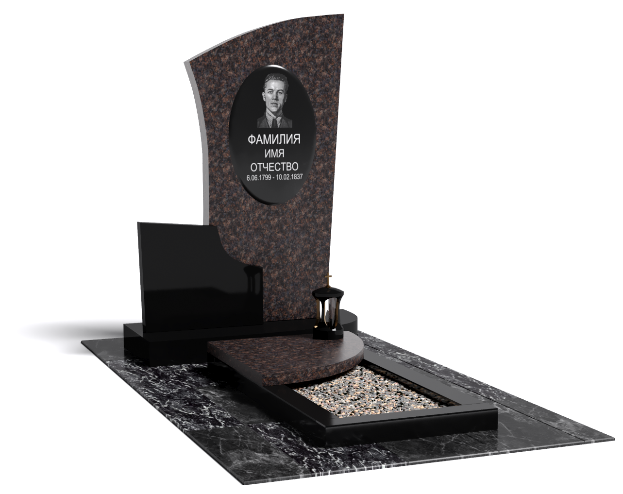 Одинарные мемориальные комплексы в&nbsp;Барнауле | Мемориальный комплекс №13