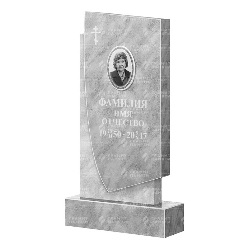Памятники из мрамора в&nbsp;Барнауле | Мраморный памятник ФМ-075