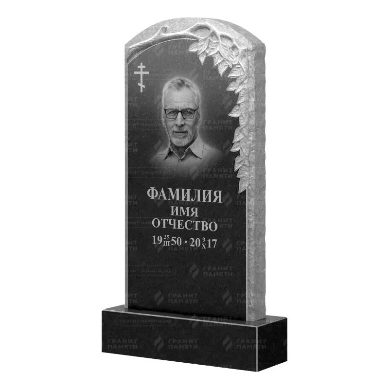 Памятники из гранита с деревом в&nbsp;Барнауле | Гранитный памятник ФГ-107