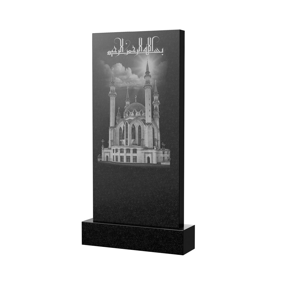 Художественное оформление памятника в&nbsp;Барнауле | Художественное оформление на гранитную стелу, рисунок ВХО-047