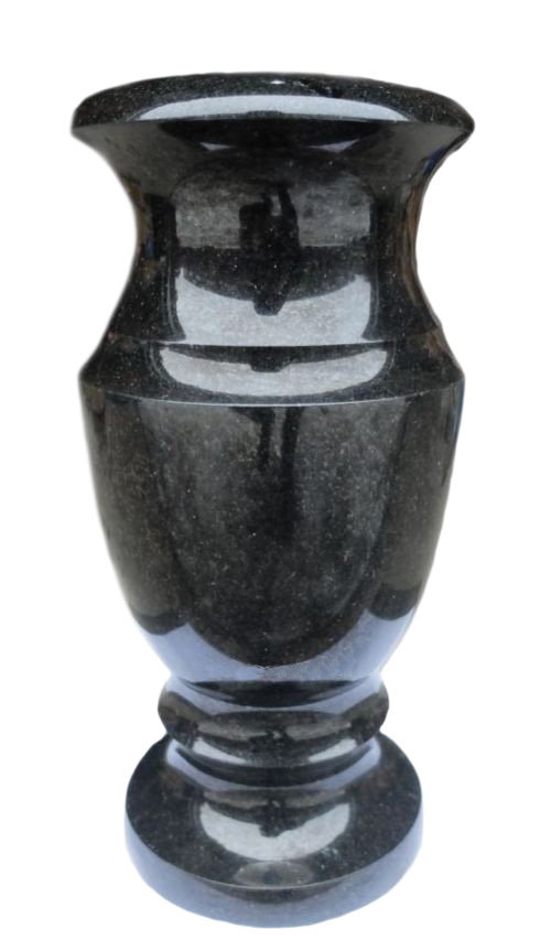 Вазы из камня в&nbsp;Барнауле | Ваза гранитная «Габбро 30»