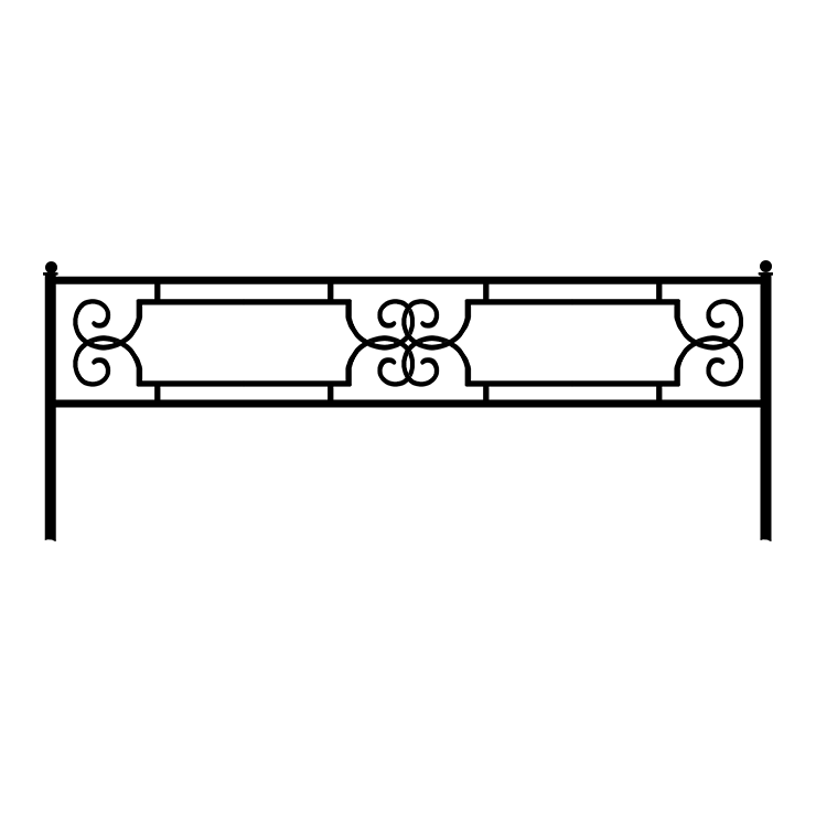 Кованые изделия в&nbsp;Барнауле | Кованая оградка ОГ.004