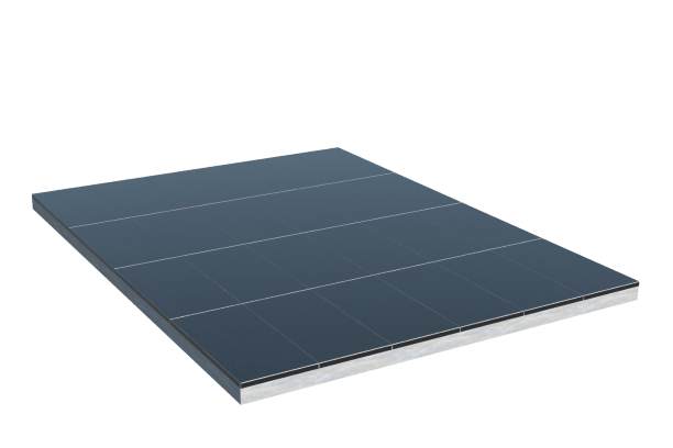 Площадки на могилу в&nbsp;Барнауле | Площадка с облицовкой гранитом Габбро