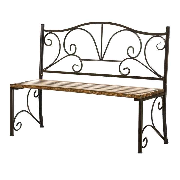 Кованые изделия в&nbsp;Барнауле | Кованая скамейка СТ.004