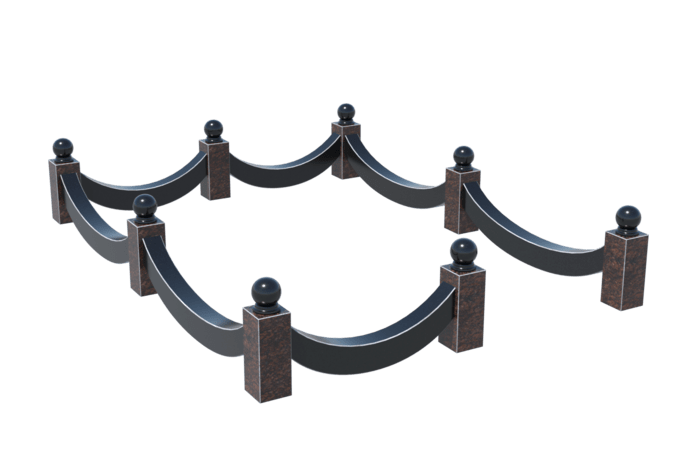 Цоколи на могилу в&nbsp;Барнауле | Цоколь на могилу №0026