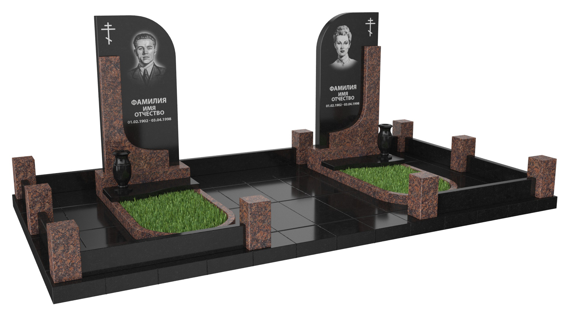 Двойные мемориальные комплексы в&nbsp;Барнауле | Мемориальный комплекс №22