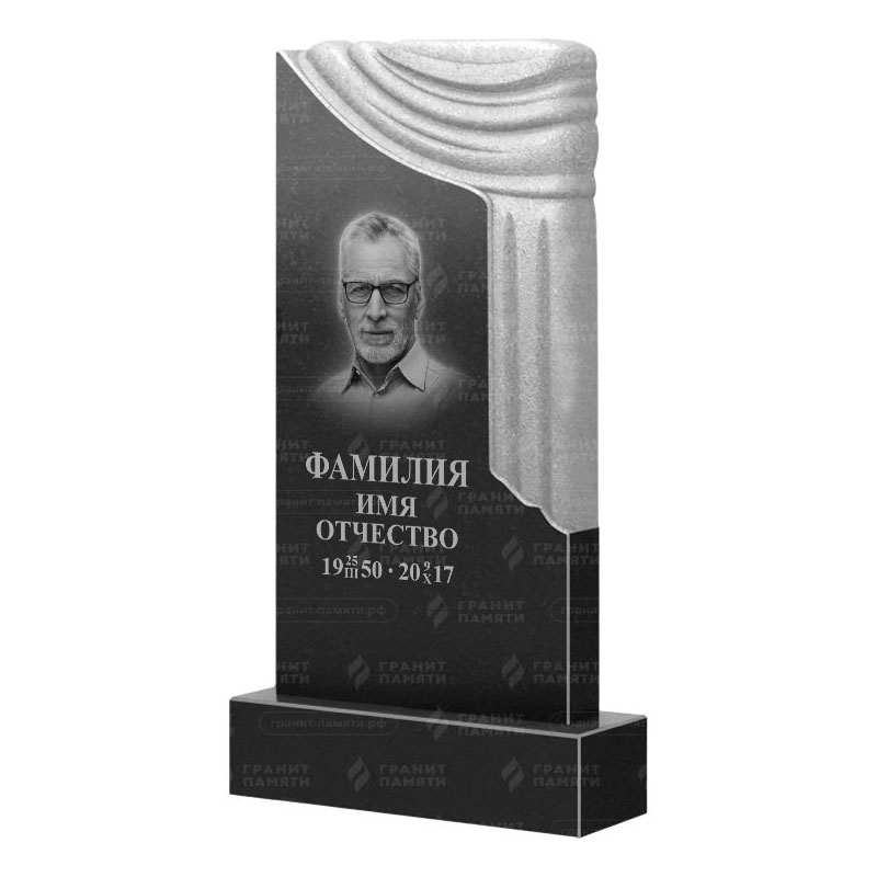 Памятники из гранита резные в&nbsp;Барнауле | Гранитный памятник ФГ-121