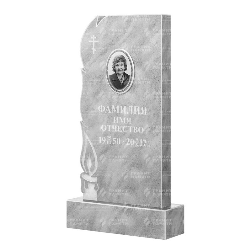 Памятники из мрамора в&nbsp;Барнауле | Мраморный памятник ФМ-106