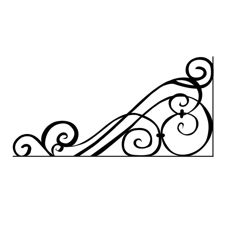 Кованые изделия в&nbsp;Барнауле | Кованый уголок УГ.006