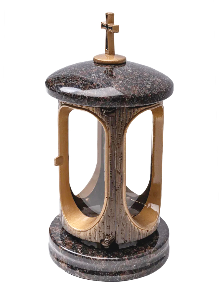 Лампадки из камня на могилу в&nbsp;Барнауле | Лампадка из Дымовского гранита