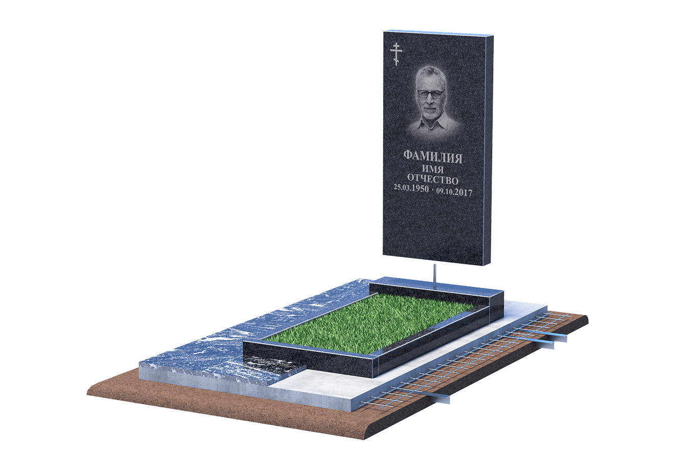 Установка памятника в Барнауле