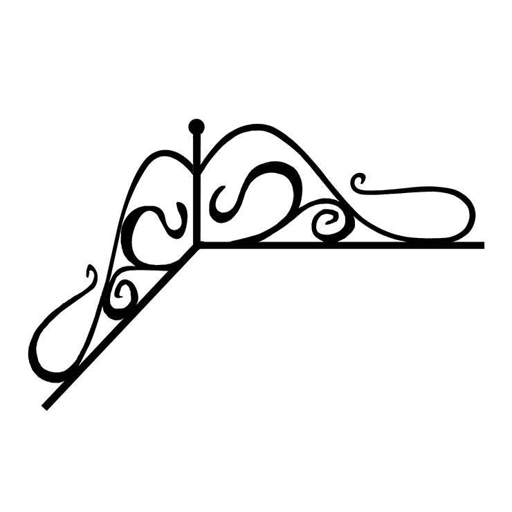 Кованые изделия в&nbsp;Барнауле | Кованый уголок УГ.008