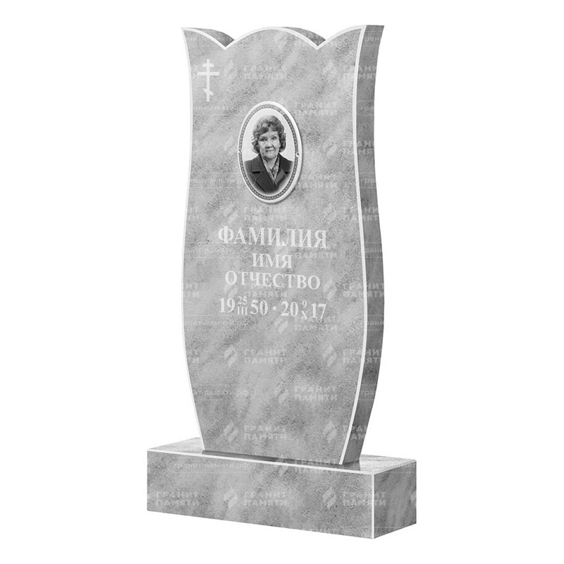 Памятники из мрамора в&nbsp;Барнауле | Мраморный памятник ФМ-041