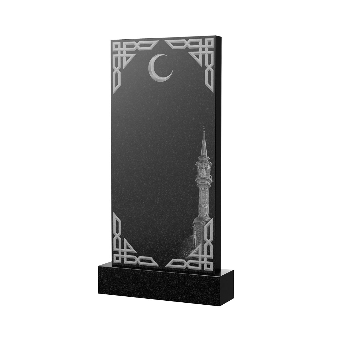 Художественное оформление памятника в&nbsp;Барнауле | Художественное оформление на гранитную стелу, рисунок ВХО-040