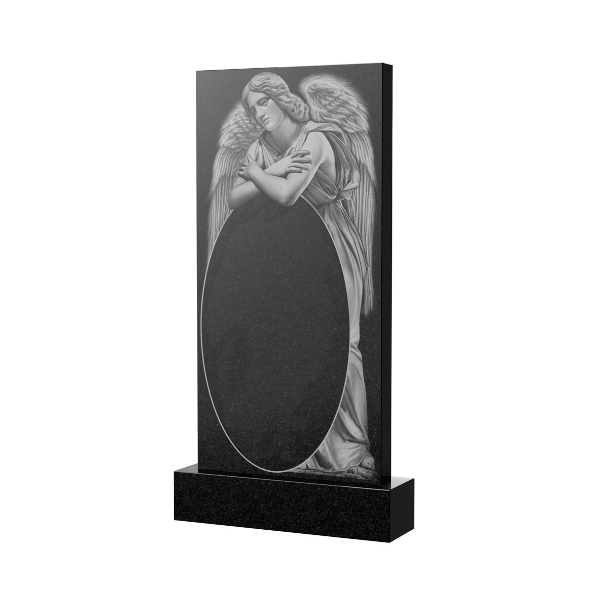 Художественное оформление памятника в&nbsp;Барнауле | Художественное оформление на гранитную стелу, рисунок ВХО-016