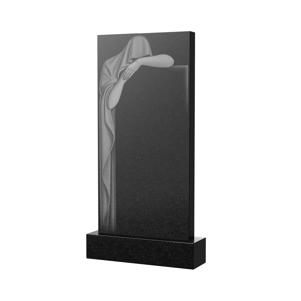 Художественное оформление памятника в Барнауле | Художественное оформление на гранитную стелу, рисунок ВХО-036