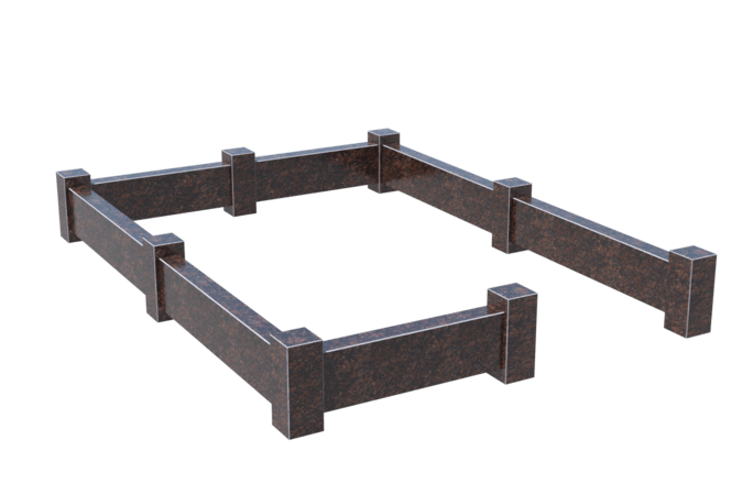 Цоколи на могилу в&nbsp;Барнауле | Цоколь на могилу №0034