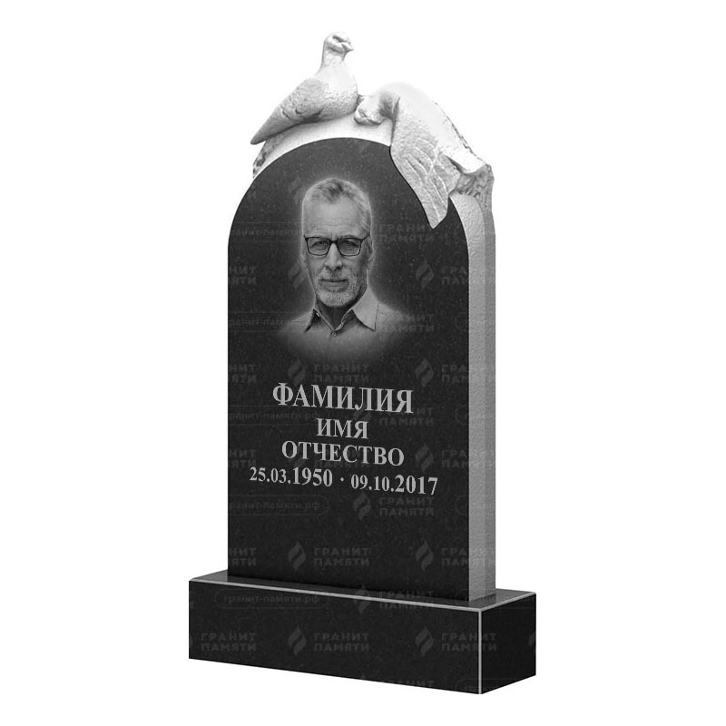 Памятники из гранита с птицами в&nbsp;Барнауле | Гранитный памятник ФГ-109