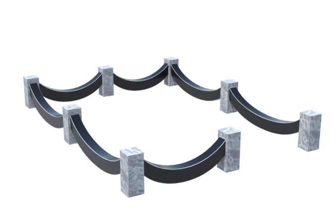 Цоколи на могилу в Барнауле | Цоколь на могилу №0023