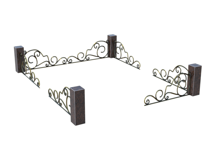 Цоколи на могилу в&nbsp;Барнауле | Цоколь на могилу №0050