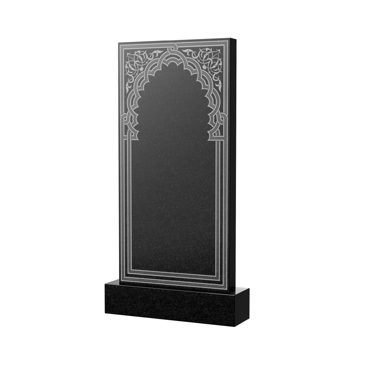 Художественное оформление памятника в&nbsp;Барнауле | Художественное оформление на гранитную стелу, рисунок ВХО-045