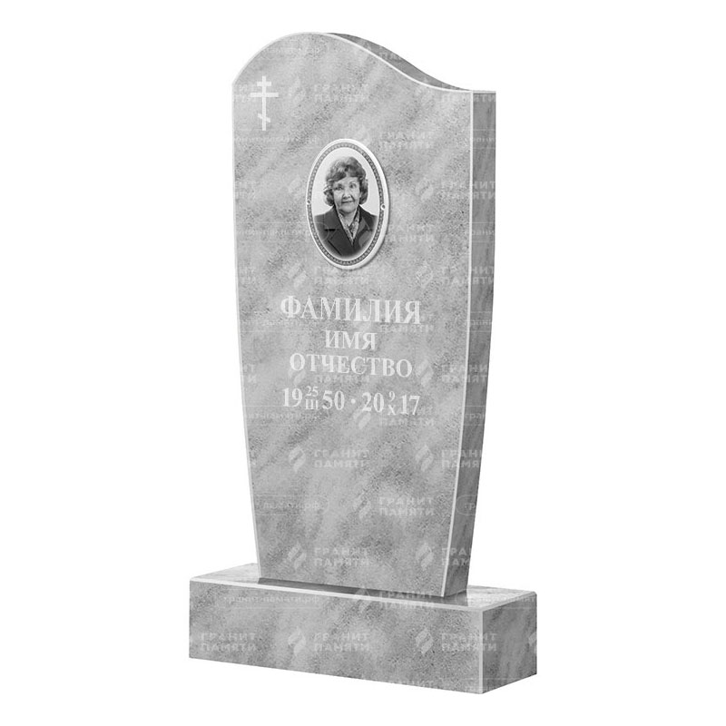Бюджетные памятники в&nbsp;Барнауле | Мраморный памятник ФМ-031