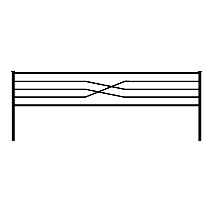 Металлические оградки, столы, скамейки в&nbsp;Барнауле | Оградка №7