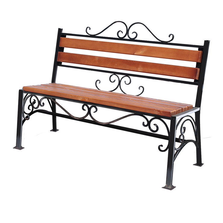 Кованые изделия в&nbsp;Барнауле | Кованая скамейка СТ.006