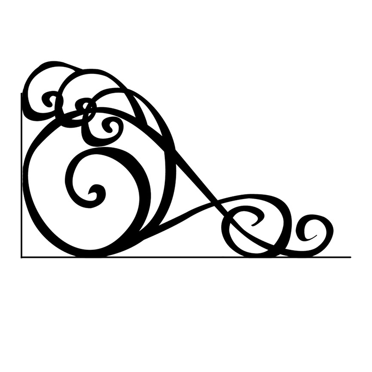 Кованые изделия в&nbsp;Барнауле | Кованый уголок УГ.013