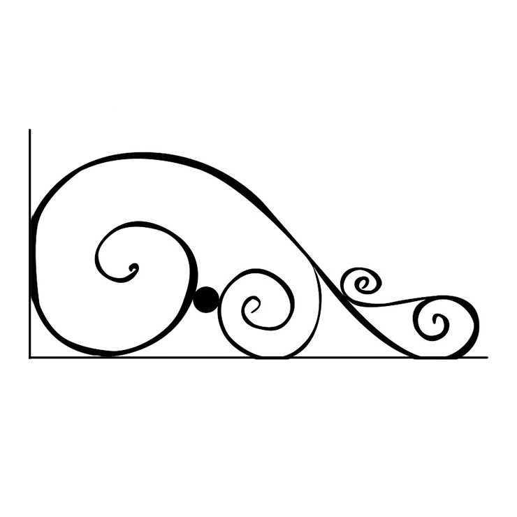 Кованые изделия в&nbsp;Барнауле | Кованый уголок УГ.009