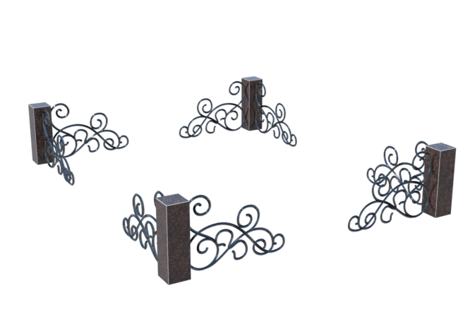 Цоколи на могилу в&nbsp;Барнауле | Цоколь на могилу №0048